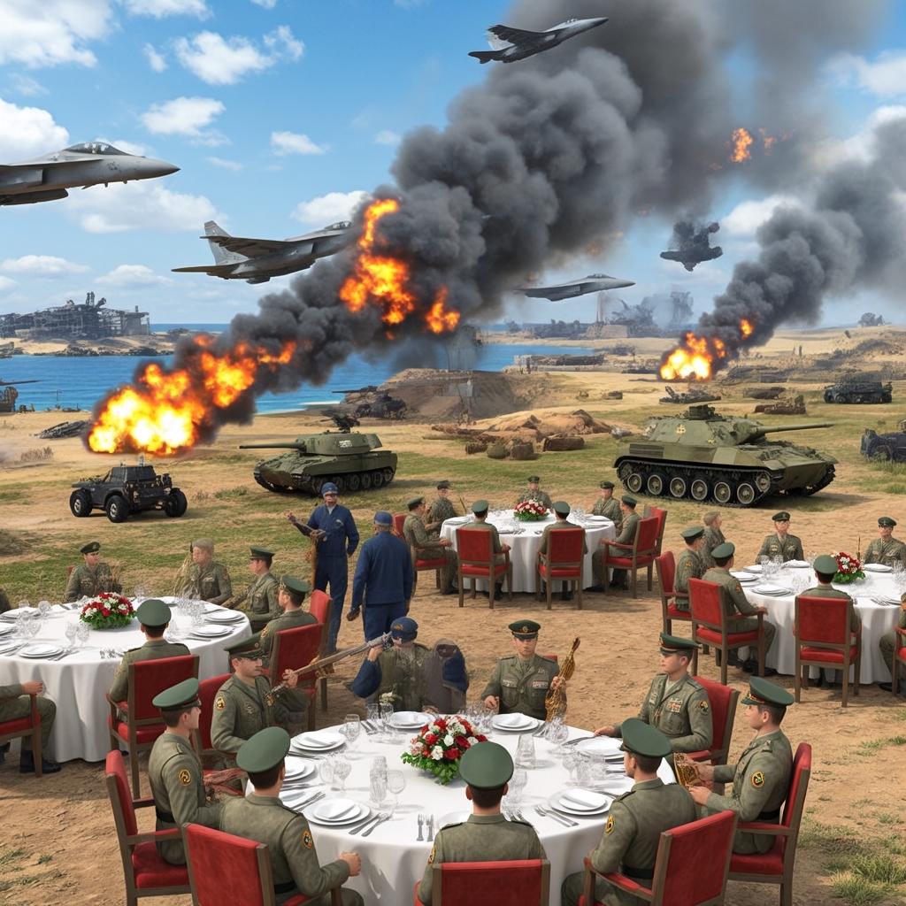 欧洲劲旅迎战强敌，硝烟弥漫战场的简单介绍